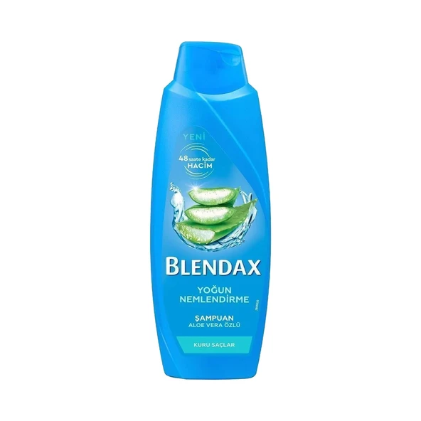 Blendax Yoğun Nemlendirme Aloe Vera Şampuan 500 ml x 3 Adet - 2