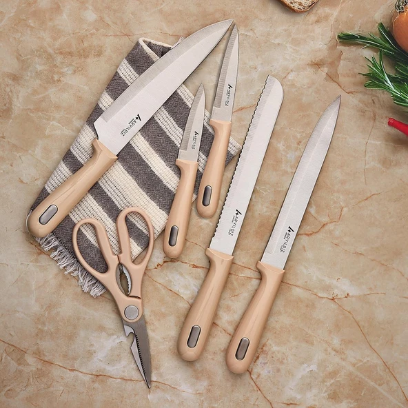 Aryıldız Akron 7 Parça Blok Bıçak Seti 259993 - 2