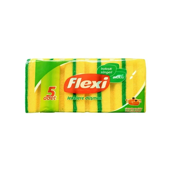 Flexi Oluklu Bulaşık Süngeri 5 li x 6 Adet - 2