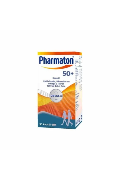 PHARMATON 50 PLUS 30 CAP.