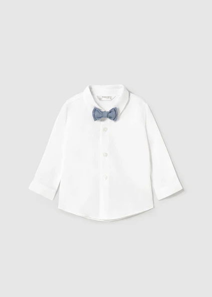 Mayoral Erkek Bebek Papyonlu Uzun Kol Gömlek