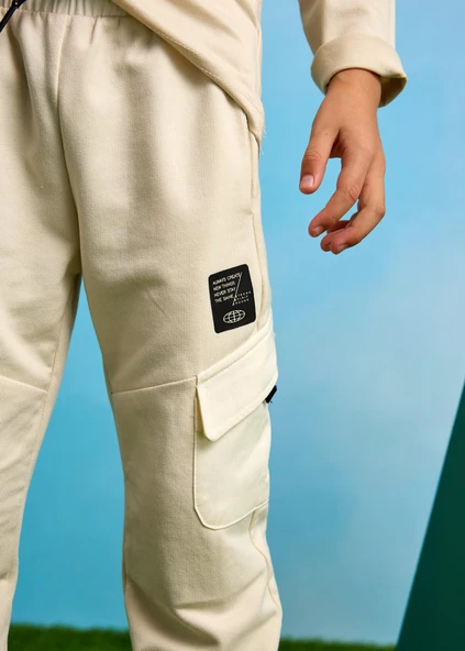 Mayoral Erkek Çocuk Cepli Jogger Eşofman Altı - 5
