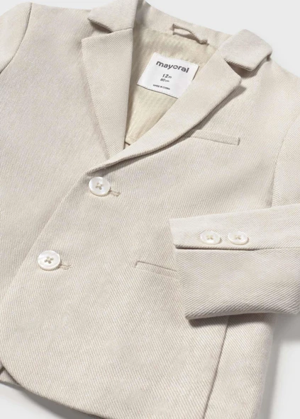 Mayoral Erkek Bebek Keten Ceket - 4