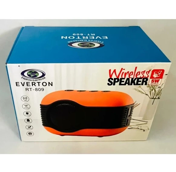 Nostalji Radyo Ve Müzik Çalar Everton Rt-809 Bluetooth-Usb-Fm-Sd Kart