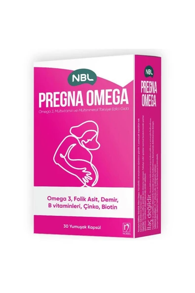 NBL PREGNA OMEGA 3 MULTIVITAMIN MIN 30 CAP.