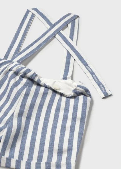 Mayoral Erkek Bebek Askılı Şort Takım - Resim 3