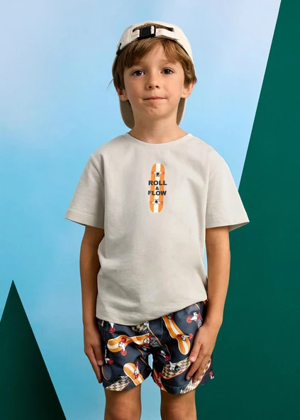 Mayoral Erkek Çocuk Baskılı Mayo Şort - 4