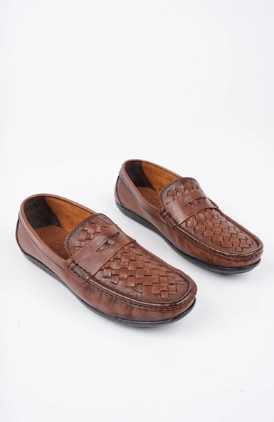 Muggo WOLTZ Garantili Klasik Hakiki Deri Günlük Erkek Ayakkabı - 11