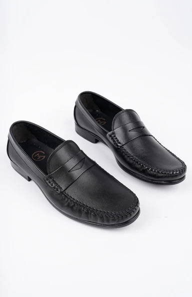 Muggo ENZO Garantili Klasik Hakiki Deri Günlük Erkek Ayakkabı - 12