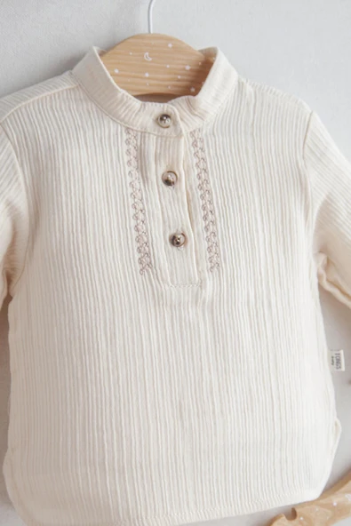 Erkek Bebek Hakim Yaka Pantolon Takım - 2