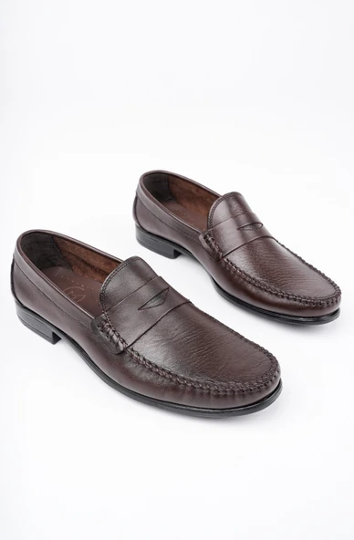 Muggo ENZO Garantili Klasik Hakiki Deri Günlük Erkek Ayakkabı - 3