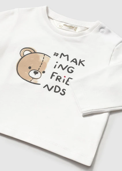 Mayoral Erkek Bebek Baskılı Sweatshirt - 3