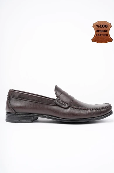 Muggo ENZO Garantili Klasik Hakiki Deri Günlük Erkek Ayakkabı