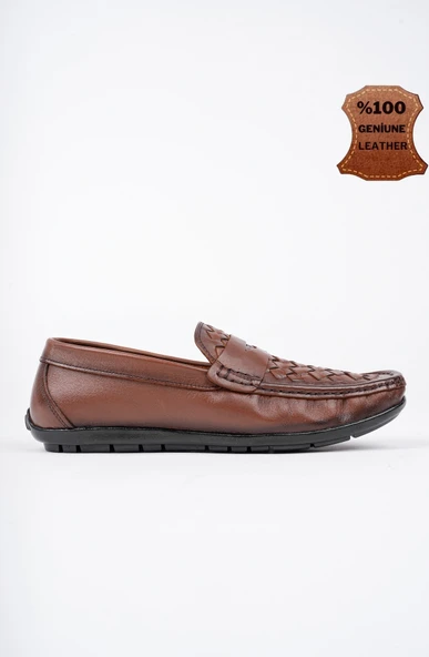 Muggo WOLTZ Garantili Klasik Hakiki Deri Günlük Erkek Ayakkabı - 9