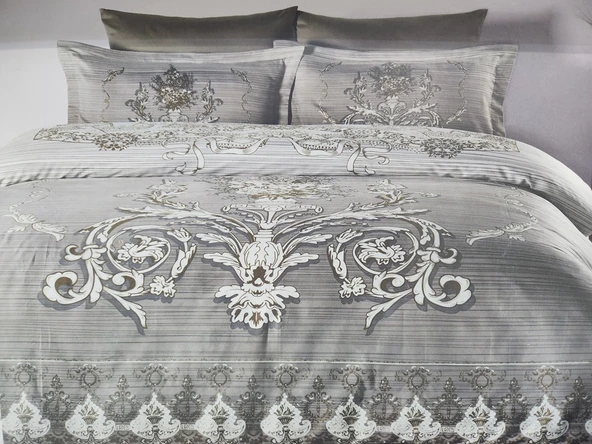 ÇİFT KİŞİLİK PAMUK SATEN NEVRESİM TAKIMI PİCASSO - Resim 2