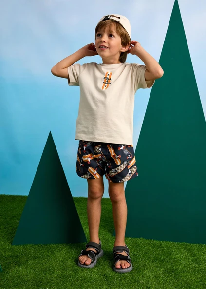 Mayoral Erkek Çocuk Baskılı Mayo Şort - 6