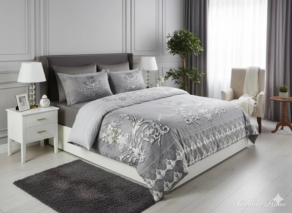 ÇİFT KİŞİLİK PAMUK SATEN NEVRESİM TAKIMI PİCASSO ürün görseli