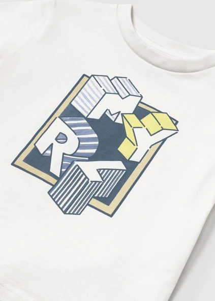 Mayoral Erkek Bebek Baskılı Tshirt - 3