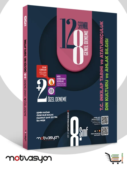 Motivasyon 8. Sınıf TC İnkilap Tarihi ve Atatürkçülük Din Kültürü ve Ahlak Bilgisi Denemesi - Resim 2