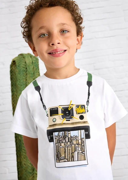 Mayoral Erkek Çocuk Baskılı Tshirt - 5
