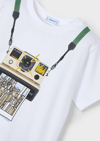 Mayoral Erkek Çocuk Baskılı Tshirt - 4