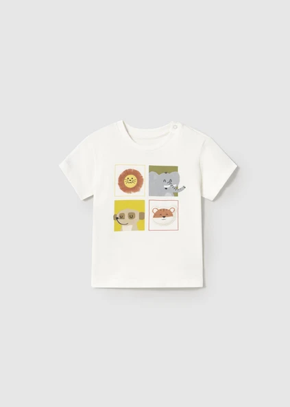 Mayoral Erkek Bebek Baskılı Tshirt