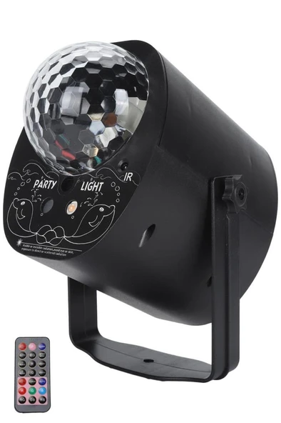 Quenlite QD-14 Renkli 3in1 Sahne Led Efekt ve Lazer Işık 16 Çeşit Desen - 2