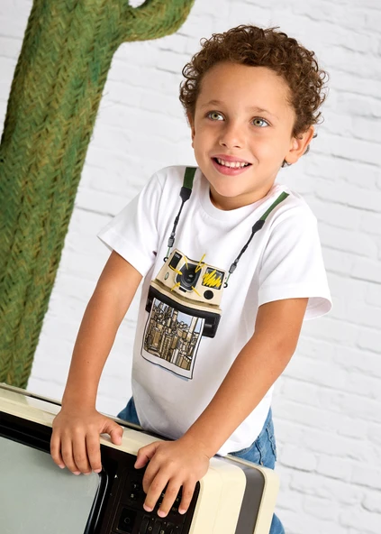Mayoral Erkek Çocuk Baskılı Tshirt - 6