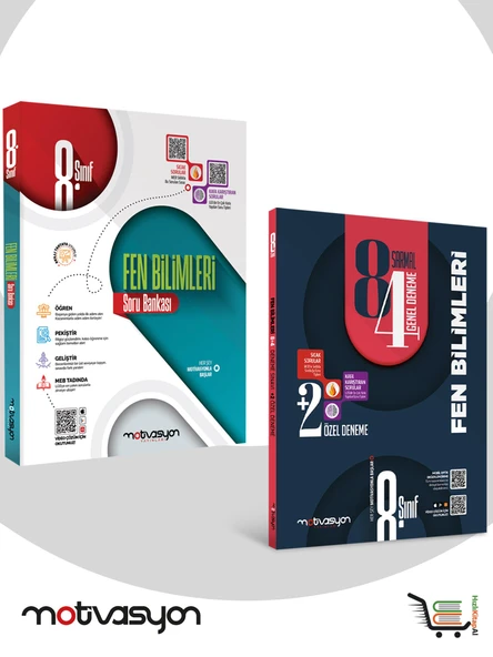 8. Sınıf Fen Bilimleri Seti 2 eser - 2