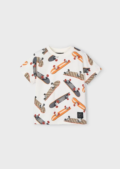 Mayoral Erkek Çocuk Baskılı Tshirt