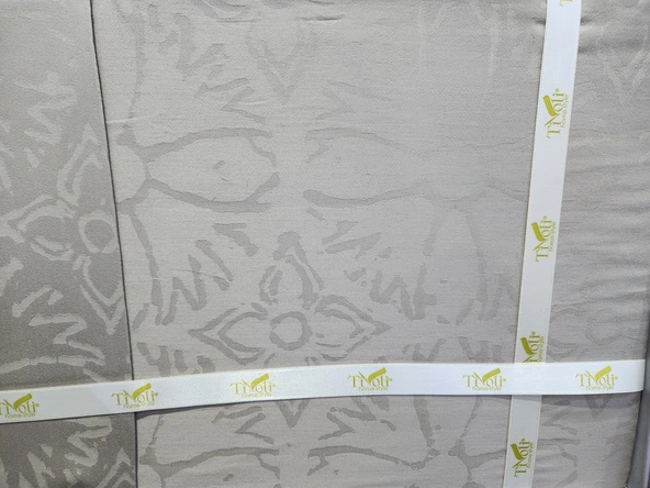 JAKAR PAMUK SATEN ÇİFT KİŞİLİK NEVRESİM TAKIMI POLLEN BEJ - Resim 2