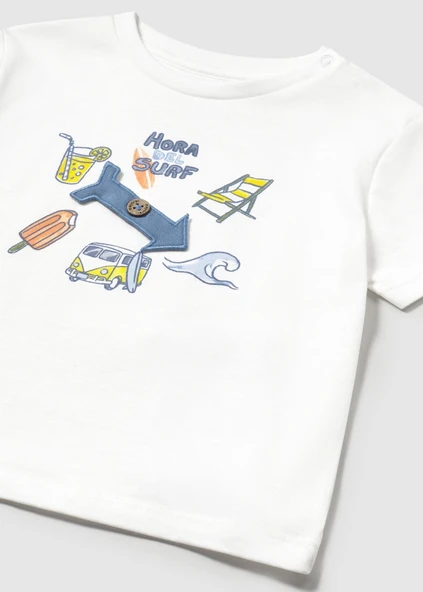 Mayoral Erkek Bebek Baskılı Tshirt - 3