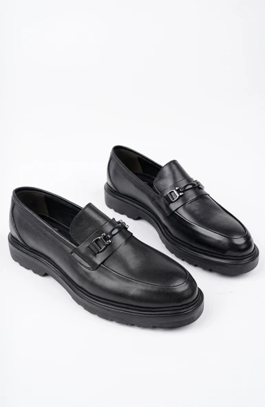 Muggo FABREGAS Hakiki Deri Klasik Günlük Ortopedik Erkek Ayakkabı - 10