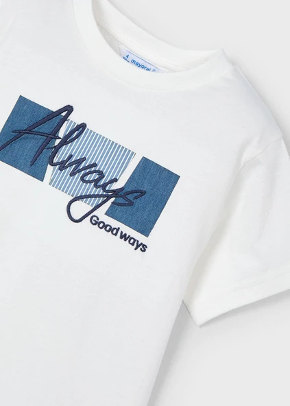 Mayoral Erkek Çocuk Baskılı Tshirt - 4