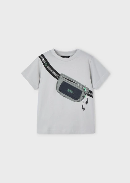 Mayoral Erkek Çocuk Çantalı Tshirt - 2