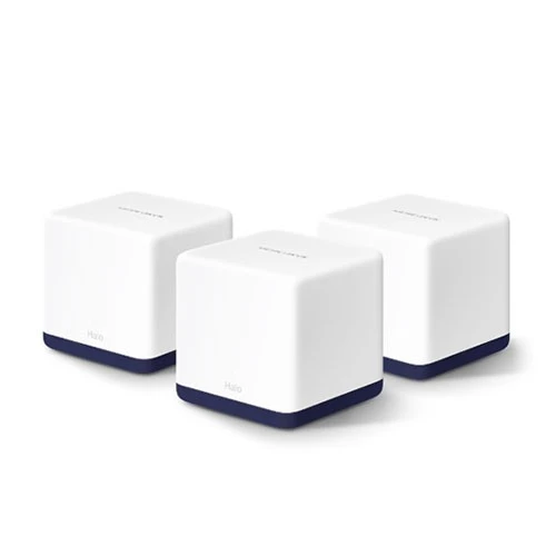 <![CDATA[MERCUSYS HALO H50G AC1900 Tüm Ev Mesh WiFi Sistemi 3-lü paket]]>