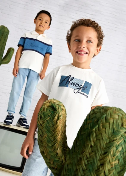 Mayoral Erkek Çocuk Baskılı Tshirt - 6