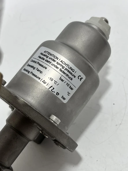 Alfanox Y Tip Pnömatik Valf DN25 2.El - Resim 3