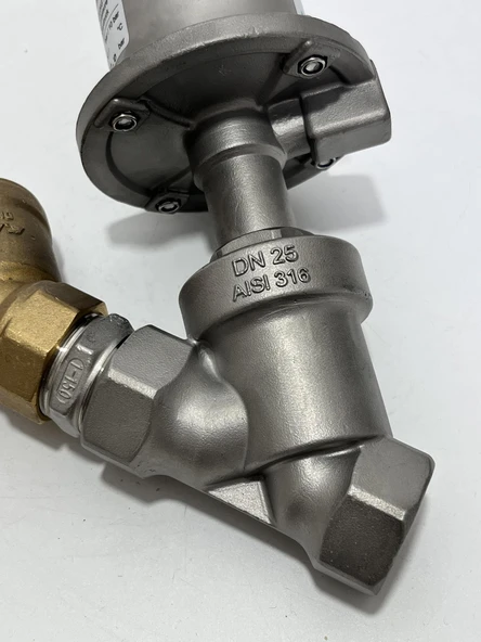 Alfanox Y Tip Pnömatik Valf DN25 2.El - Resim 6