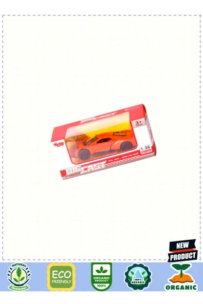 SR-2210-11-12-13 Çek Bırak Spor Araba 1:36 -Vardem 1 Gram Kız Erkek Çocuk Oyuncakları Eğitici Oyunca - 2