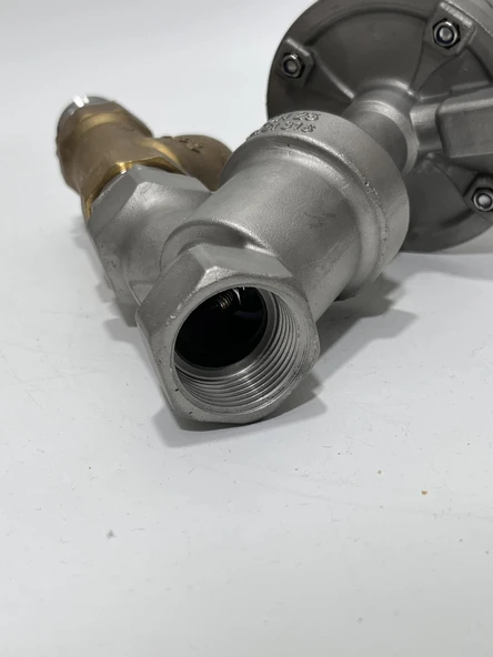 Alfanox Y Tip Pnömatik Valf DN25 2.El - Resim 5