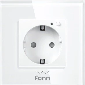 <![CDATA[Fonri Wf3-El3-0401-05 Wıfı Akıllı Duvar Prizi Gri]]>