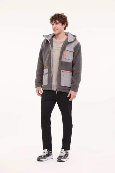 LUMBERJACK ML GUENS 6-21FW-HJM02 4PR ERKEK POLAR MONT - 4