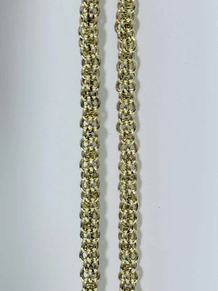 Çift Halkalı Çanta Askı Zinciri 120cm (Light Gold) - 7