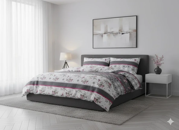 DAİLY TEK KİŞİLİK NEVRESİM TAKIMI HAPPY BIRD ürün görseli