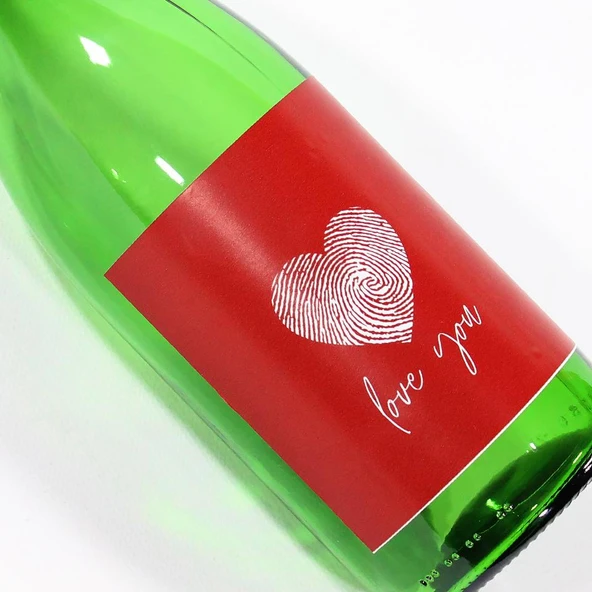 Sevgililer Günü Konseptli Sosluk Yeşil 750 ml (Akıtıcılı) Love You - 2