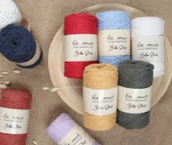 La Mia Boho Siyah Büküm Makrome İpi - L006 - 33997 - 2