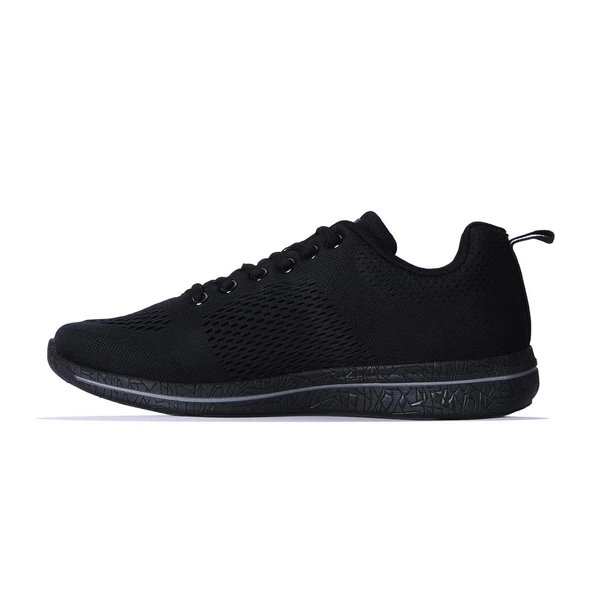 Jump 24938 Full Siyah Erkek Yazlık Sneaker Spor Ayakkabı - 2
