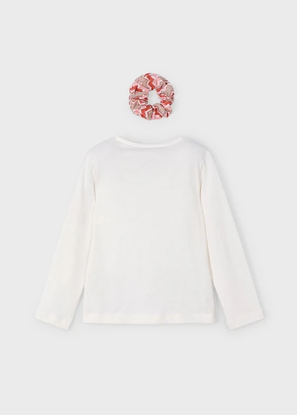 Mayoral Kız Çocuk Sweatshirt ve Toka Set - 3