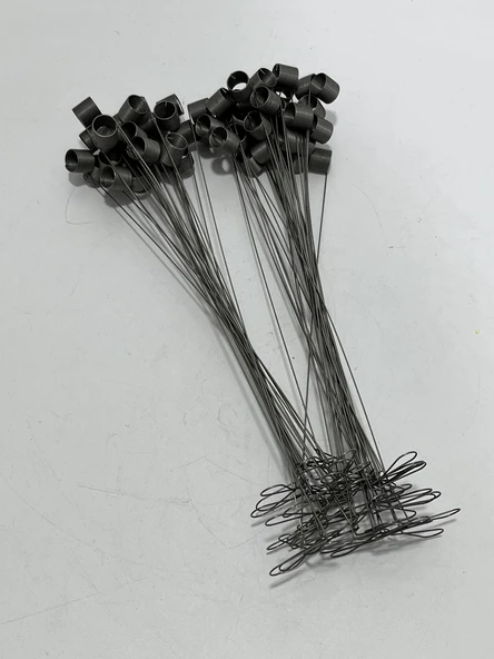 Eldiven Örgü Makinesi İplik Gergisi Kelepçe Yayı 60 Adet - Resim 7